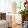 Image de Lampe sur pied KARE Marleen, beige, lin, 130 cm, E27