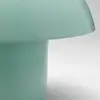 Image de KARE lampe de table Mushroom, vert, acier, hauteur 27 cm