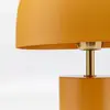 Image de Lampe à poser KARE Loungy, orange, acier, hauteur 38 cm