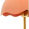 Image de KARE Lampe à poser Lia, rose, acier/marbre, hauteur 50 cm