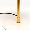 Image de KARE Lampe à poser Lia, orange, acier/marbre, hauteur 50 cm