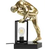 Image de Kare Design Lampe Homme grimpant doré