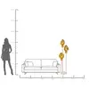 Image de Lampe sur pied KARE Supernova, ambre, verre, 160 cm, E27