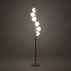 Image de Lampe sur pied KARE Scala Balls, grège, verre, 160 cm, G9