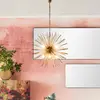 Image de KARE Beam Brass Suspension, à 8 lampes, or
