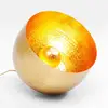 Image de KARE Apollon lampe à poser doré mat Ø 35 cm