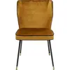 Image de Kare Design Chaise Irina Velours Ocre