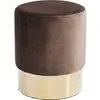 Image de Kare Design Tabouret Cherry Marron et Laiton