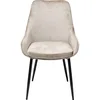 Image de Kare Design Chaise East Side Velours Beige 52cm