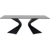 Image de Kare Design Table Gloria 200x100cm Noire