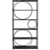 Image de Kare Design Étagère Circle Noire 200x100cm