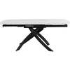 Image de Kare Design Table à rallonges Twist 180x90cm Blanche