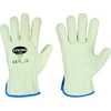 Image de stronghand Gants de conduite Driver, cuir nappa bovin, T.10, vert/beige