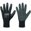 Image de 12 paires Strong main gants de travail avec revêtement en latex, noir, 9