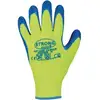 Image de Gants Harrer T. 9 jaune/bleu acrylique avec latex EN 388 cat. II