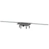 Image de KESSEL Megastop 45300.14 Linearis Infinity Caniveau de douche DN 40 60 l 1400 mm