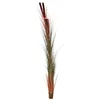 Image de Europalms 82600127 Touffe 152 cm en Herbe de Reed avec Cattails, Marron Clair