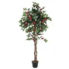 Image de Europalms 82600127 Touffe 180 cm 1 pièce Camelia, Rouge