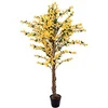 Image de Europalms Forsythia Arbre avec 4 Troncs, Jaune, 150 cm