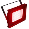 Image de Eurolite LED IP FL-50 SMD Outdoor Floodlight, 100x SMD 5730, Red, 76° Beam Angle, Weatherproof IP65, Black, 500W, Plug & Play, incl. Mounting Bracket & Connection Cable, Suitable for Outdoor Use