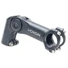 Image de Voxom VB3 31,8 mm, 120 mm Hauteur réglable, de 10/+ 65 ° Potence Noir 31,8