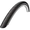 Image de Schwalbe Delta Cruiser Pneu 24X1 3/8 37-540 Anti-crevaison Whitewall 520g Noir