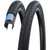 Image de Schwalbe TYS11100757 Pneu 20x135 Marathon Plus (35-406) Mixte Adulte, Noir réflex, 20x1,35