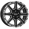 Image de DOTZ KALAHARI DARK schwarz poliert 8.0Jx17 6x139.7 ET30