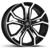 Image de DEZENT DEZENT TV DARK black polished 6.5Jx17 5x112 ET49