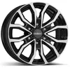 Image de DEZENT DEZENT KC DARK black polished 7.5Jx17 6x139.7 ET38