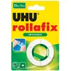 Image de UHU Rollafix - Ruban Adhésif Invisible - Haute Qualité - Ne Jaunit Pas - Convient Pour Écrire Dessus - Fournitures École Et Bureau - Recharge De 25 m X 19 mm