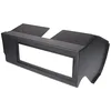 Image de Adaptateur de façade 1-DIN Fiat Panda > 2002 noir