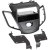 Image de ACV Electronic Façade d'autoradio double DIN avec compartiment de rangement pour Ford Fiesta à partir de 2009 Noir