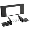 Image de Adaptateur de façade 2-DIN compatible avec BMW X5 (E53) 2000-2006   Noir
