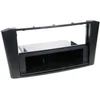 Image de V 281300-06 Façade d'autoradio Avensis (type T25) à partir de 02/03-09 2-DIN + support de rangement
