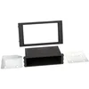 Image de Adaptateur de façade 2-DIN avec vide poche Seat Leon 2014-> > noir
