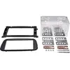 Image de ACV Electronic Façade d'autoradio double-DIN pour Ford Mondeo/Focus/S-Max/Galaxy modèles à partir de 2007 Noir