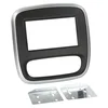 Image de Adaptateur de façade 2-DIN Renault Trafic/Opel Vivaro 14>noir/gris