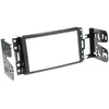 Image de ACV Electronic Façade d'autoradio 2-DIN pour Chevrolet Corvette / Uplander modèles de 2005 à 2006 Noir