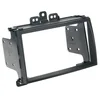 Image de ACV Electronic Façade d'autoradio 2-DIN pour Hyundai i10 aspect caoutchouc Noir