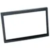 Image de Facade autoradio 2DIN pour Citroen C2 C3 Fiat Scudo Peugeot 207 307 ap01 Noir ADNAuto