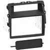 Image de ACV Electronic Double façade d'autoradio encastrable pour Nissan Primastar à partir de 2011, Opel Vivaro à partir de2011 et Renault Trafic à partir de 2011 Noir