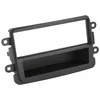 Image de Support Autoradio 1Din compatible avec Dokker ap12 Gris fonce - Vide-poche
