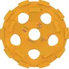 Image de Eibenstock E125 37103000 Disque diamant pour remplissage de sol "Premium" Jaune