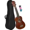 Image de Cascha EH 3953 ukulélé soprano avec housse et médiators