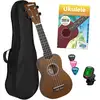 Image de Cascha HH 3956 pack débutant ukulélé soprano (4 langues)