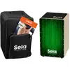 Image de Sela SE-063 Varios Cajon Green pack avec sac à dos, pad de cajón et méthode d'apprentissage