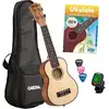 Image de Cascha HH 2149 pack débutant ukulélé soprano (4 langues)
