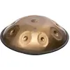 Image de Sela SE 207 Harmony Handpan C# Amara, Acier inoxydable, avec sac en nylon rembourré et gants en coton, tambour en acier, fabriqué à la main, instrument à percussion de haute qualité