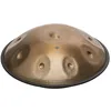 Image de Sela SE 208 Harmony Handpan C# Amara Acier inoxydable, avec sac en nylon rembourré et gants en coton, tambour en acier, fabriqué à la main, instrument à percussion de haute qualité
